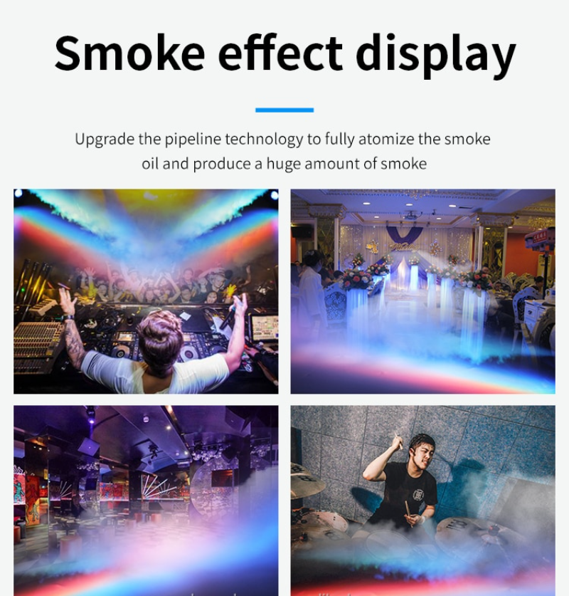 Smoke Machine for Stage DJ Disco Lights
